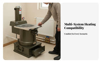 C-Type Energy-Saving Heating Stove, Water Heater Boiler, Floor Heating Compatible