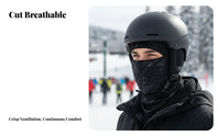 Ski Face Cover, Outdoor Cycling Breathable Thermal Neck Warmer, Unisex Windproof Cold-Resistant P Cotton