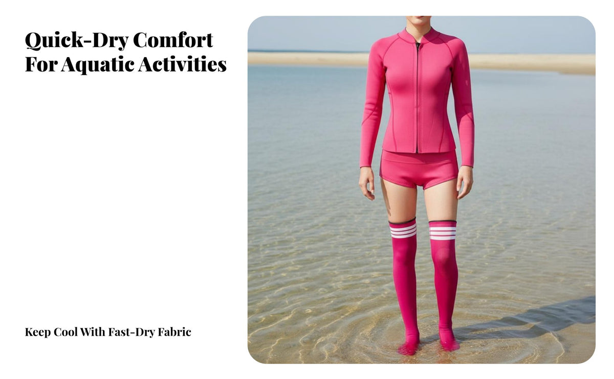 Full figure Wetsuit, single-Piece Rash Guard, Long Sleeve, Quick Dry, Sun Protection, Women’s Swimwear for Diving, Snorkeling