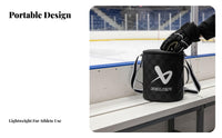 Ice sports Puck Bag, Large Capacity, Portable, Holds 50-75 Pucks, Outdoor Use