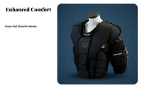 Goalie Protective Gear Set, Ice Sport Padded Pants, Complete Equipment for Adults, Youth, Children, For Land Field Use