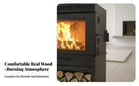 50 Model Wood Burning Fireplace, Smokeless Stove, Real Heater for Home, Rural, Villa, Tent