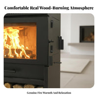 50 Model Wood Burning Fireplace, Smokeless Stove, Real Heater for Home, Rural, Villa, Tent