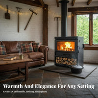 50 Model Wood Burning Fireplace, Smokeless Stove, Real Heater for Home, Rural, Villa, Tent