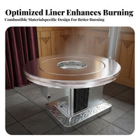 Indoor Wood and Stove, Multi-Functional Heating heater, Thickened Steel, Home Warming, Multiple Sizes