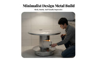 Stainless Steel Gasification Reflow Stove, Thickened Multienergy Water Boiler with Oven, Indoor Home Use