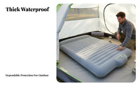 Automatic Inflatable Mattress, Moisture-Resistant Folding Camping Bed, Built-in Pump for Home & Outdoor