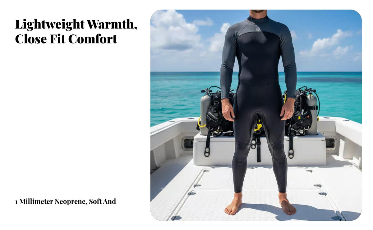 Thermocline Wetsuit, Neutral Buoyancy, single-Piece & Two-Piece, Professional Diving Suit for Women