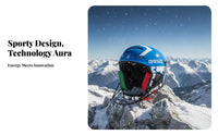 Ski Helmet, country squad design, Unisex, Lightweight Half Helmet, Safety Gear for Snowboard & Ski