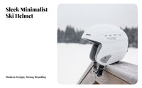 Ski Helmet, full-coverage category A, Unisex, double Board, contest Training, Face Guard, Adjustable Strap