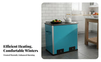 Sphere Heating Stove, Water Heating, Home Use, Space-Saving, Connects Radiator, High Performance