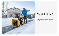 ice clearing device, Hand-Push Small winter Removal Machine, Outdoor path Cleaning Equipment for Property and Municipal Use