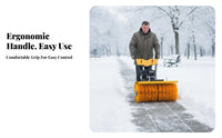 Electric winter maintenance device, Multi-Function Walk-Behind winter Sweeper, Home Small Property winter Removal Machine