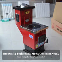 Home Heating Boiler Gasification Reverse burning heater, Energy-Saving Radiator, Floor & Water Heating, Rural Use