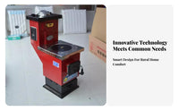 Home Heating Boiler Gasification Reverse burning heater, Energy-Saving Radiator, Floor & Water Heating, Rural Use