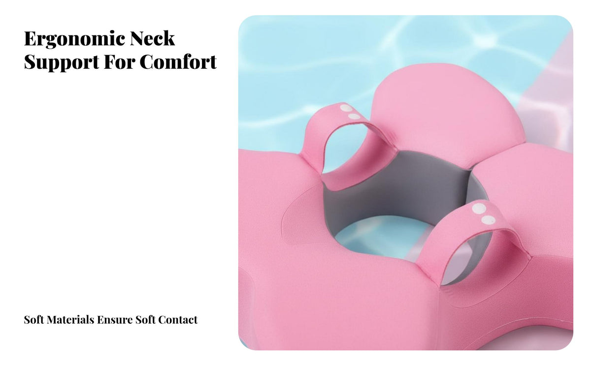 Infant Pool Ring, Underarm Float, Non-Inflatable, Cartoon, Toddler Swim Gear