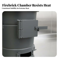 Commercial Energy-Saving Thickened Stove, Large Pot Cooker, Multi-Fuel Compatible
