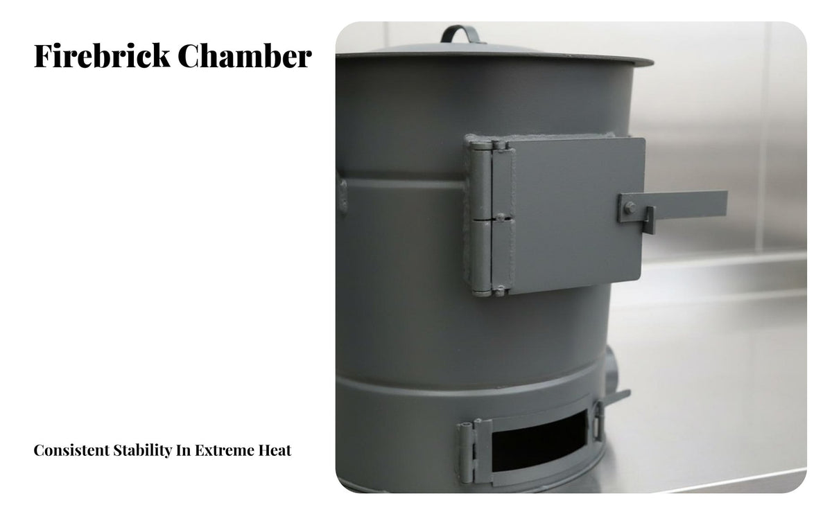 Commercial Energy-Saving Thickened Stove, Large Pot Cooker, Multi-Fuel Compatible
