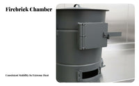 Commercial Energy-Saving Thickened Stove, Large Pot Cooker, Multi-Fuel Compatible