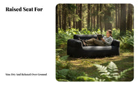 Inflatable Sofa, Dual-Chamber Bed, Portable, Outdoor Camping, Outdoor Dining, Ergonomic Design