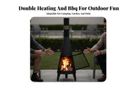 Outdoor Heater, BBQ Grill, Multifunctional Fire Stove for Patio, Garden, Camping, Home