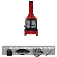 Outdoor Heater, BBQ Grill, Multifunctional Fire Stove for Patio, Garden, Camping, Home
