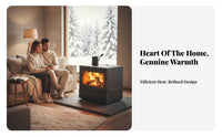 50 Wood Burning Fireplace, Indoor Heating Stove, Home, Villa, Guesthouse, Commercial Use