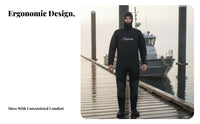5mm Dry Diving Suit, Full torso single-Piece, Hooded, Waterproof, Thermal, for Underwater Work