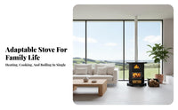 Indoor Gasification Heater, Multifunctional Fireplace 2025