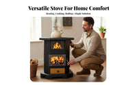 Indoor Gasification Heater, Multifunctional Fireplace 2025