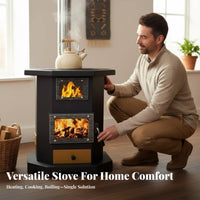 Indoor Gasification Heater, Multifunctional Fireplace 2025