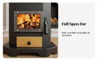 Indoor Gasification Heater, Multifunctional Fireplace 2025