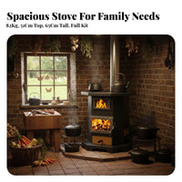 Indoor Gasification Heater, Multifunctional Fireplace 2025
