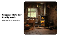 Indoor Gasification Heater, Multifunctional Fireplace 2025