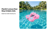 infant floatming Ring, Infant float Float, 0-4 Years, Cartoon Design, Anti-Flip, No Inflation, Pool Gear