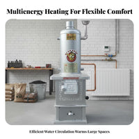Water Heating Heater, German Quality, Rural Household Circulating Heating, Coal/Wood/Charcoal Compatible, Z Model, Radiator