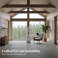 Water Heating Heater, German Quality, Rural Household Circulating Heating, Coal/Wood/Charcoal Compatible, Z Model, Radiator