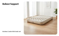 Inflatable Mattress, Foldable, Thickened, Automatic Air Inflator, Home & Outdoor Camping, Sleeping Pad for Adults