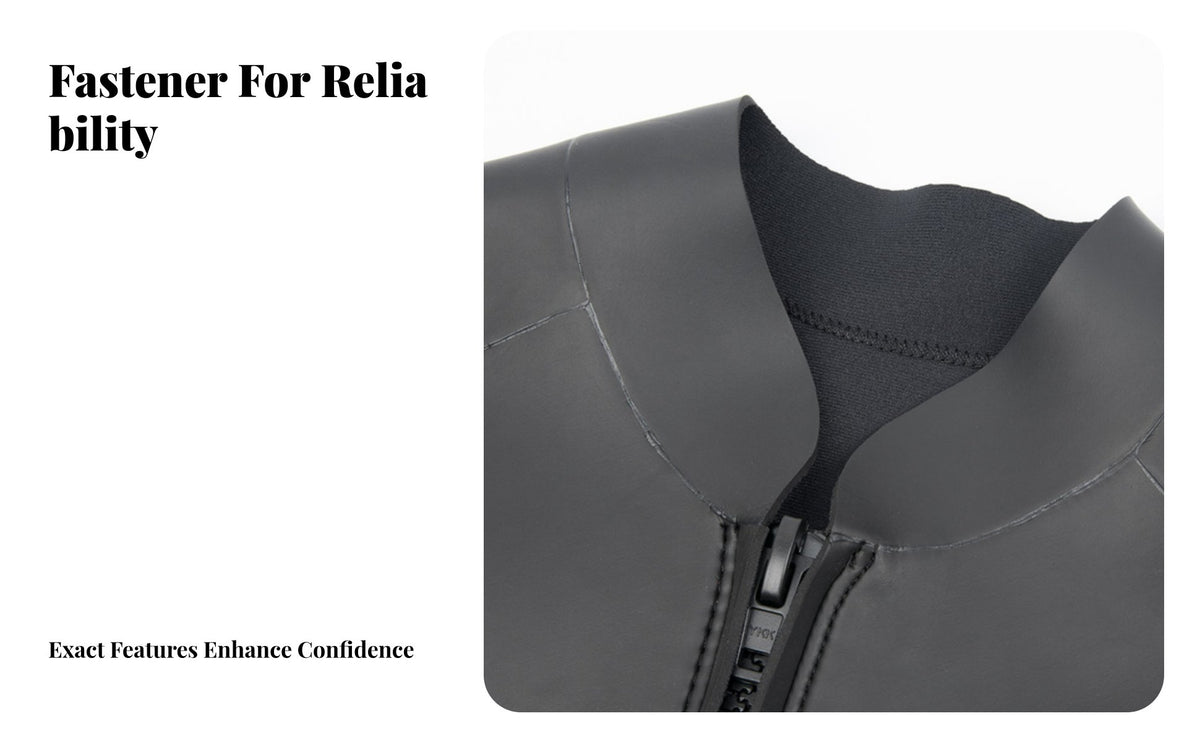 3mm Wetsuit Top and Pants, sleek Skin, Thermal Insulation, Surfing, Paddle Board, Freediving, Jet Ski