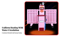 quick Heating Home Boiler, Small Heating Stove, Water Circulation Radiator, Winter Indoor Heater
