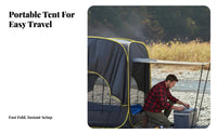 SUV Tail Tent, Outdoor Camping Expansion Tent, Quick Setup, Waterproof, Sun Protection Resistant