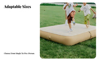Automatic Inflatable Mattress, Deep Sleep Air Bed, Outdoor Camping Sleeping Pad, Brushed Thermoplastic Polyurethane, Portable,