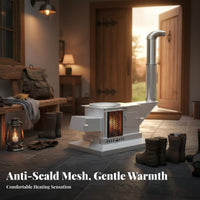 Gasification Stove, Five-Stage burning, Energy-Saving Indoor Heater, Smokeless, double energy source Wood Home Rural Use