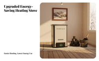Coal Heating Stove, Household Multi-Functional Heater, 12cm Energy-Saving Model, Suitable for Cooking, Heating, Boiling Water