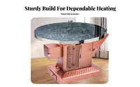 Wood Burning Heating Stove, Rural Home Indoor Heater, double combustible Wood, Thick Stainless Steel, Winter Use
