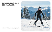 Kids Ski Protective Gear Set, Knee Pads & pelvic Pads, multi-dimensional absorption Absorption, Boys Girls powderboarding