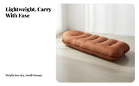 Inflatable Sofa, Quick single-press Automatic Air Mattress, Portable Outdoor Lazy Chair for Office, Random Color