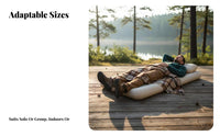 Inflatable Mattress, Elastic Silk automaticInflating Bed, Outdoor Camping Tent Sleeping Pad, Multi-Size choices