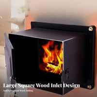 Indoor Wood Burning Stove, Energy-Saving Multifunctional Heater, Smokeless Rural Home Fireplace, versatileUse for Heating and Cooking