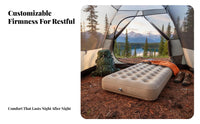 Inflatable Mattress, Outdoor Camping Air Bed, Automatic Thickened Portable Sleeping Pad